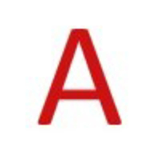 Labeltape Dymo 45015 D1 720550 12mmx7m rood op wit