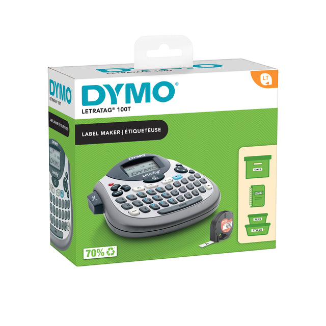 Labelprinter Dymo letratag desktop Lt-100T azerty