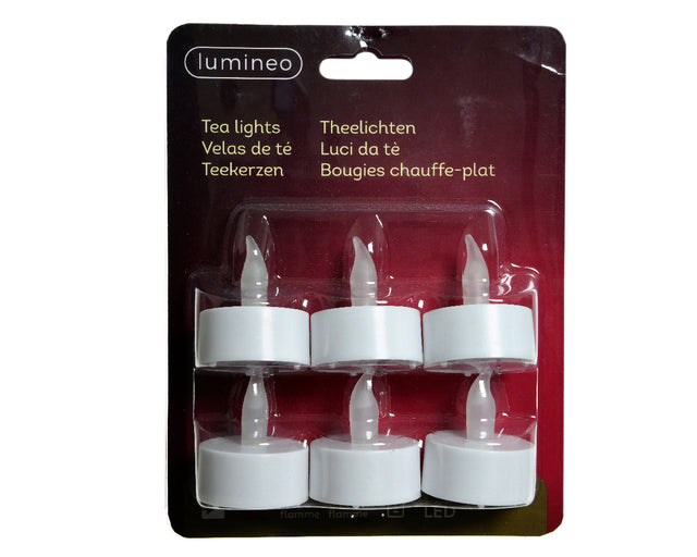 Theelicht LED Lumineo plastic