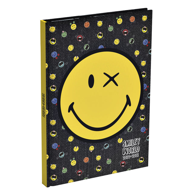 Schoolagenda 2020-2021 Smiley World Crazy Things