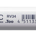 Copic Marker RV34 Dark Pink (3 stuks)