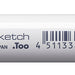 Copic Sketch Marker B52 Soft Greenish Blue (3 stuks)