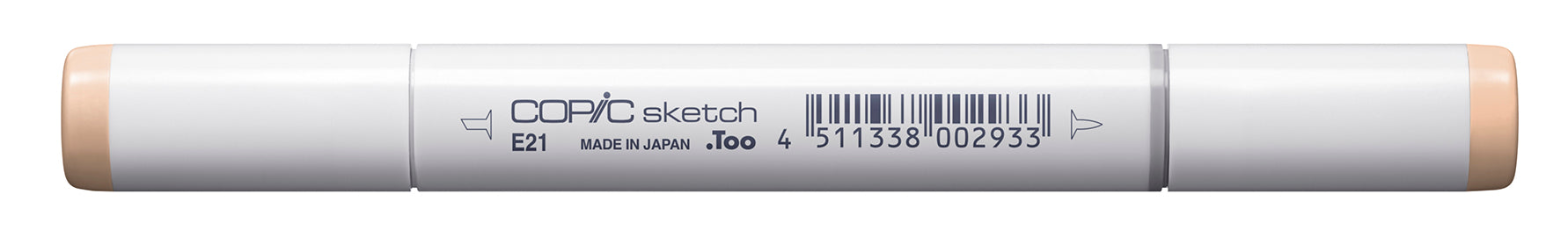 Copic Sketch Marker E21 Soft Sun (3 stuks)