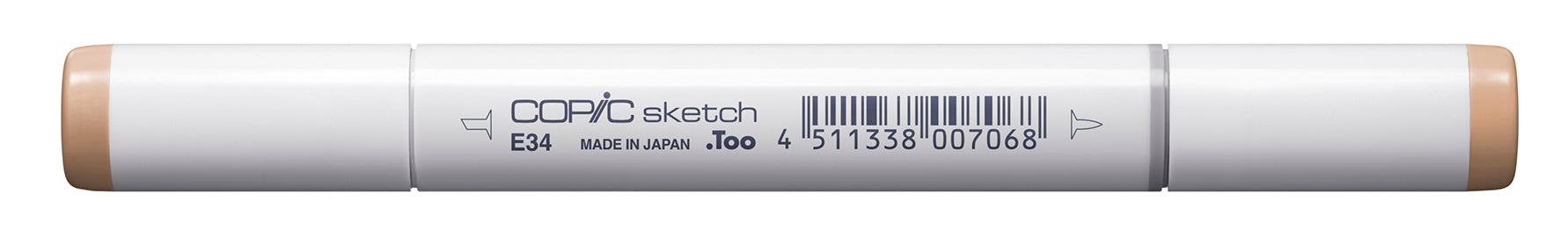 Copic Sketch Marker E34 Toast (3 stuks)