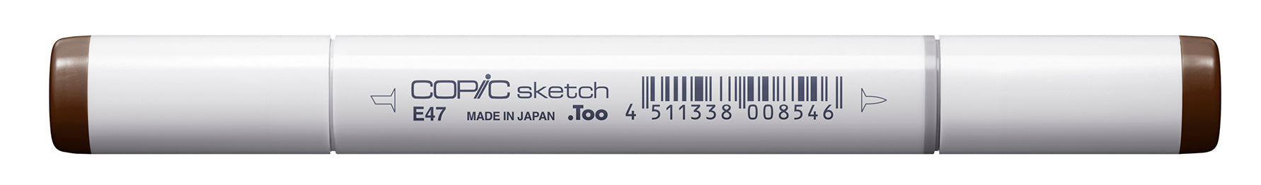 Copic Sketch Marker E47 Dark Brown (3 stuks)
