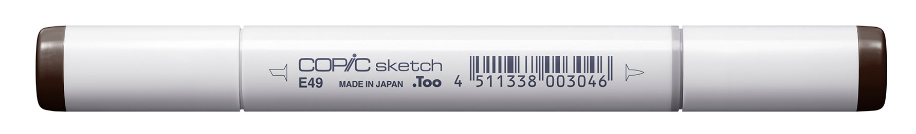 Copic Sketch Marker E49 Dark Bark (3 stuks)