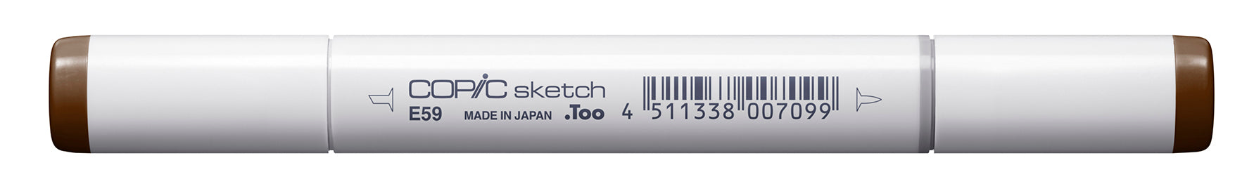 Copic Sketch Marker E59 Walnut (3 stuks)
