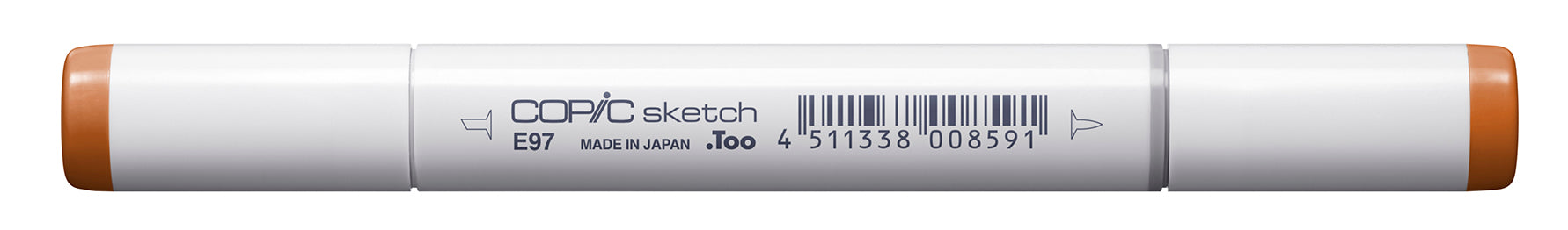 Copic Sketch Marker E97 Deep Orange (3 stuks)