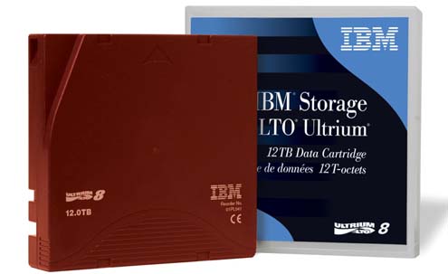 IBM LTO 8 Ultrium Tape 12/30 TB 01PL041