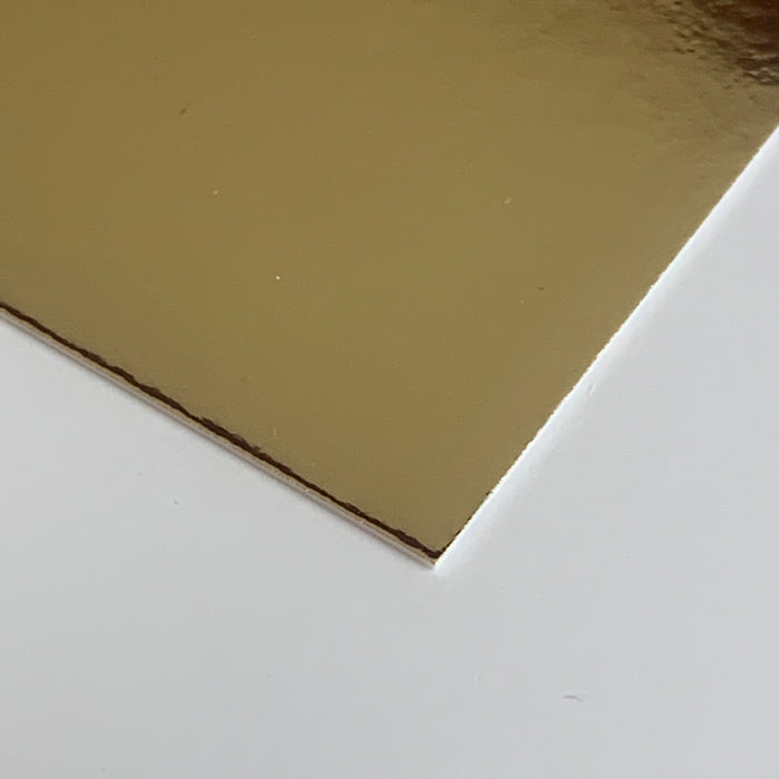 Mirriboard goud 0.42mm 70 x 100 cm BL 370gr/m2 (25 platen)