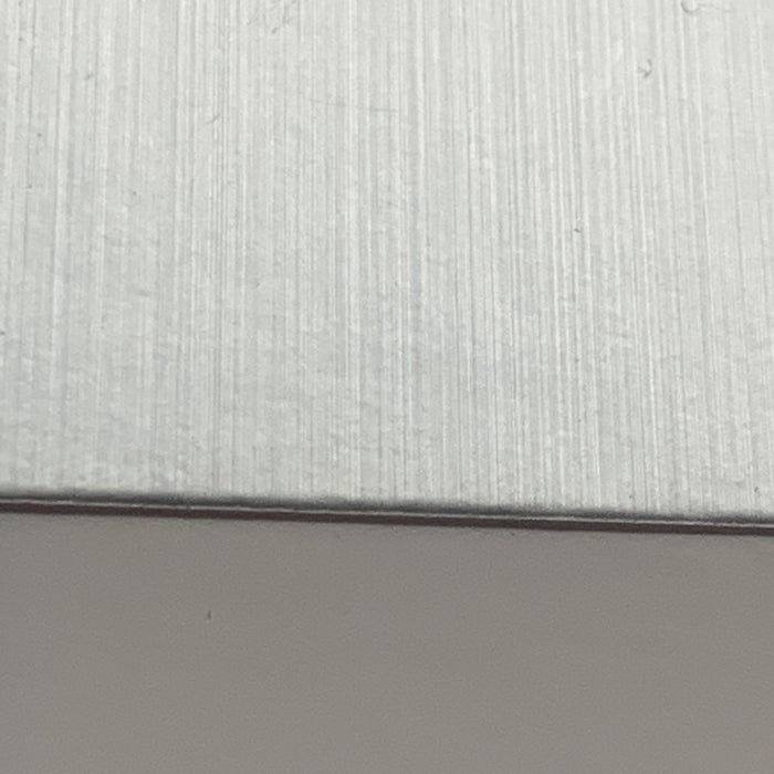 Mirri brushed aluminium zilver mat 0.3mm 70 x 100 cm BL 255gr/m2 (25 platen)