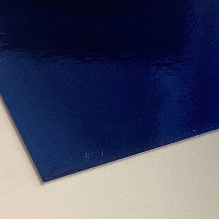 Mirricard blauw 0.3mm 70 x 100 cm BL 270gr/m2 (25 platen)