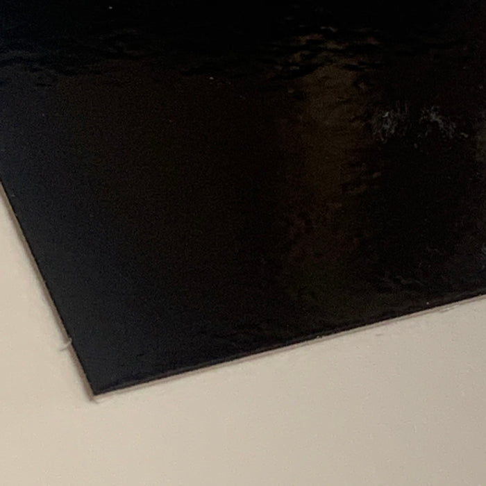 Mirricard zwart 0.3mm 70 x 100 cm BL 270gr/m2 (25 platen)