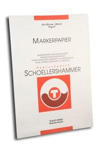Marker-Layoutpapier A2 75g/m2 75 vel