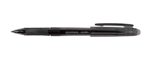 Gelschrijver Quantore erasable 0.7mm zwart (per 12 stuks)