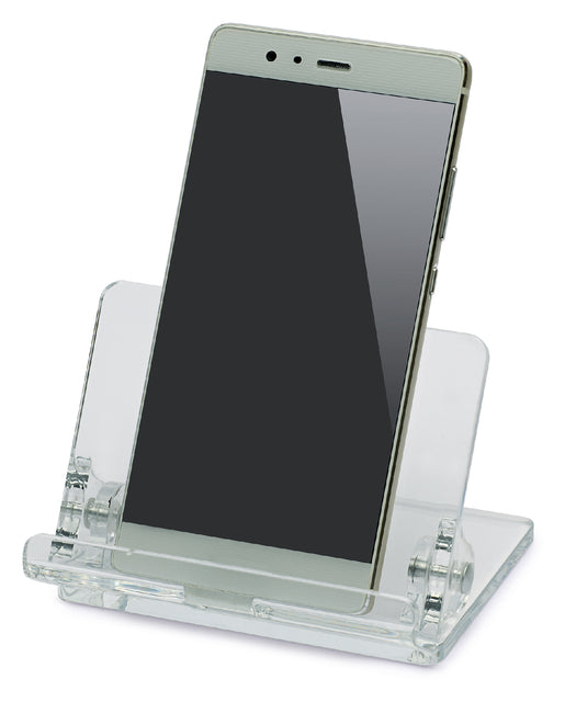 Telefoonstandaard MAUL voor mobiel en tablet acryl