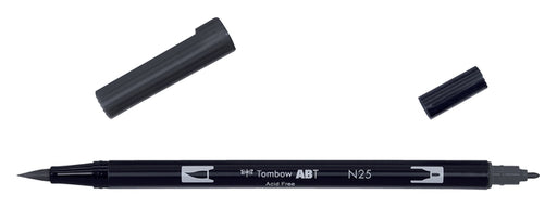 Brushstift Tombow ABT-N25 Dual lamp black