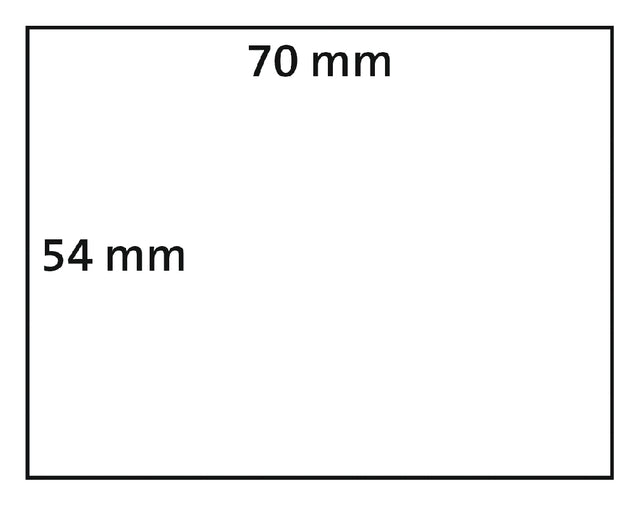 Etiket Dymo 99015 labelwriter 54x70mm diskettelabel 320stuk