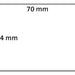 Etiket Dymo 99015 labelwriter 54x70mm diskettelabel 320stuk