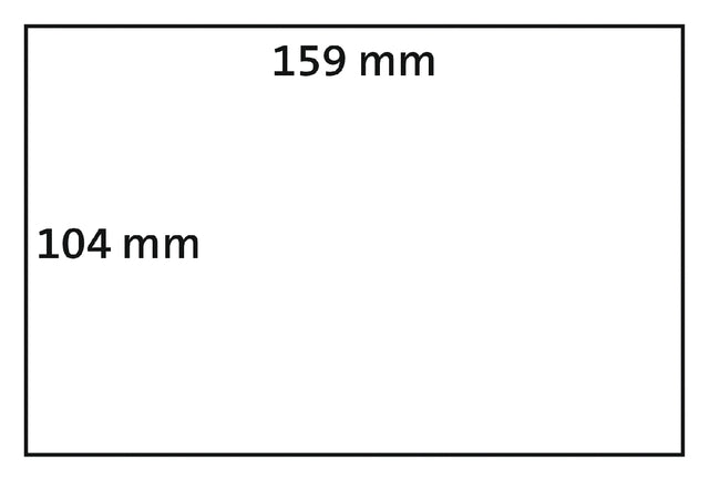 Etiket Dymo 904980 labelprint  104x159mm 220st.