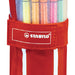 Fineliner STABILO Pen 68 rood rollerset á 30 kleuren