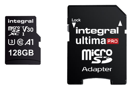 Geheugenkaart Integral microSDXC V30 128GB