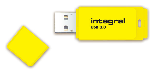 USB-stick 3.0 Integral 128GB neon geel
