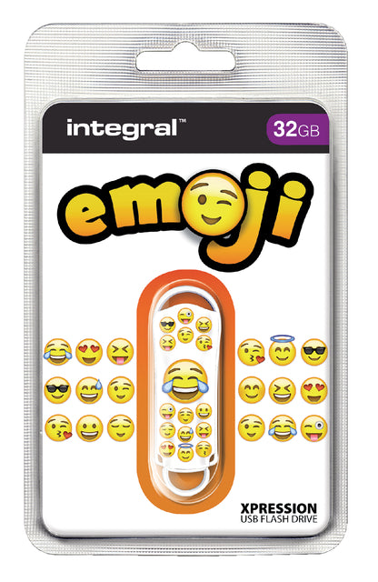 USB-Stick 2.0 Integral Xpression 32GB Emoji