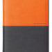 Agenda 2021 Lediberg Twin Timer medium oranje/zwart of zilvergrijs/zwart