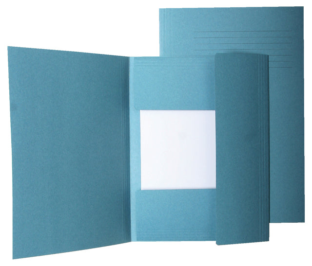 Dossiermap Quantore ICN1 folio blauw (per 50 stuks)