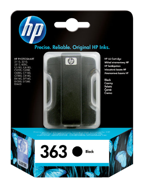 Inktcartridge HP C8721EE 363 zwart