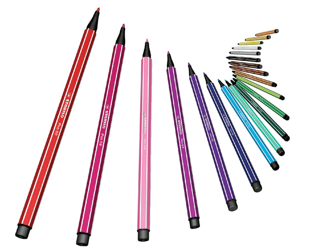 Viltstift STABILO Pen 68/16 licht smaragdgroen