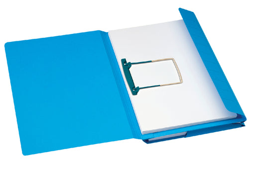 Combimap Secolor folio 1 klep 270gr blauw (per 10 stuks)