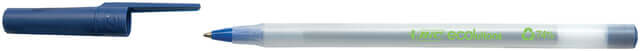 Balpen Bic ecolutions round stic medium blauw (per 60 stuks)