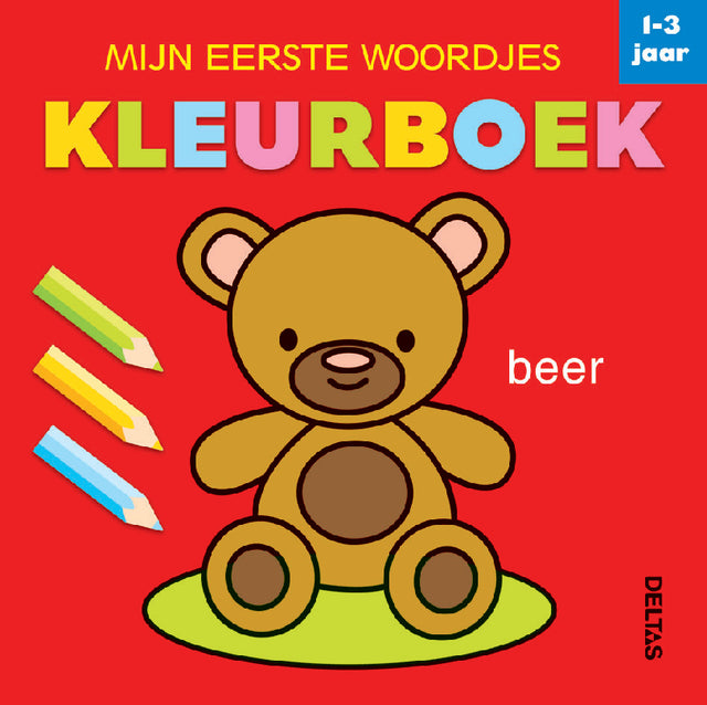 Kleurboek Deltas mijn eerste woordjes 1-3jaar