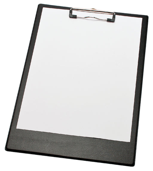 Klembord LPC A4/folio met 2 magneten zwart