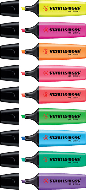 Markeerstift STABILO Boss Original 70/24 geel