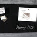 Glasbord Sigel magnetisch 780x480x15mm zwart