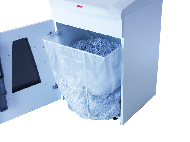Papiervernietigerzak HSM 174x100cm 120liter 100stuks
