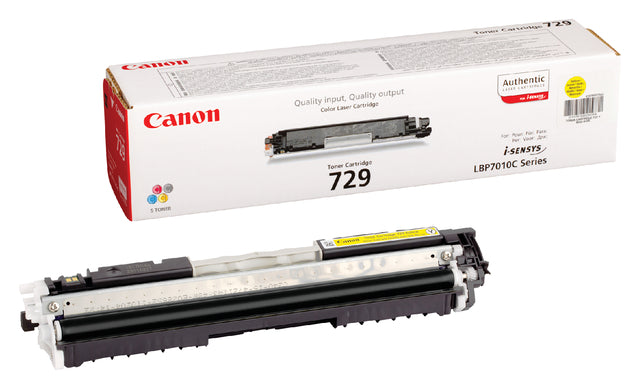 Tonercartridge Canon 729 geel