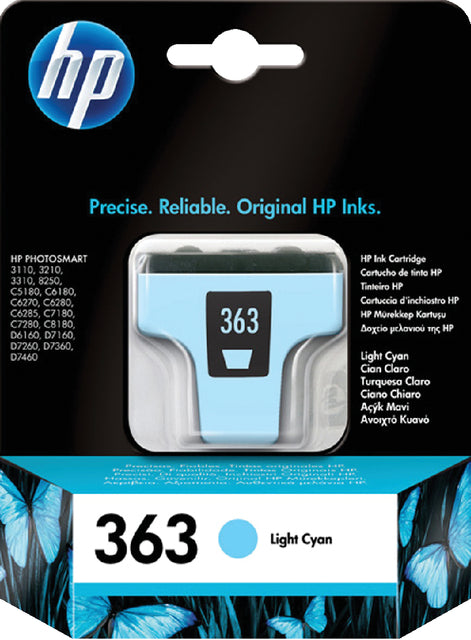 Inktcartridge HP C8774EE 363 lichtblauw