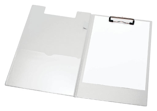Klembordmap LPC A4/Folio met 100mm klem + penlus wit