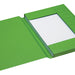 Dossiermap Secolor folio 3 kleppen 225gr groen (per 25 stuks)