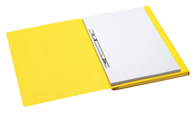 Duplexmap Secolor folio 225gr geel (per 10 stuks)