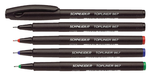 Fineliner Schneider 967 blauw 0.4mm (per 10 stuks)