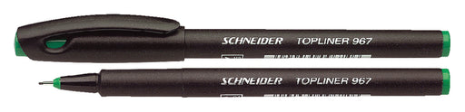 Fineliner Schneider 967 groen 0.4mm (per 10 stuks)