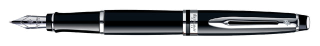 Vulpen Waterman Expert black lacquer CT fijn