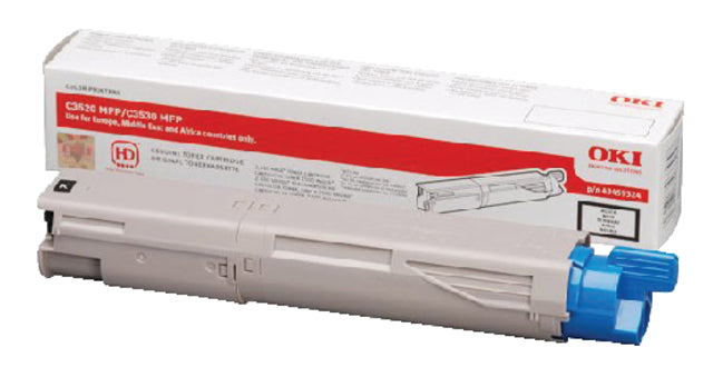 Toner Oki 43459324 zwart