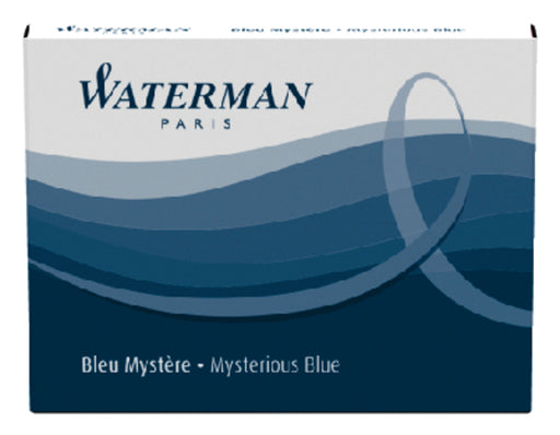 Inktpatroon Waterman internationaal blauw-zwart
