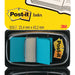 Indextabs 3M Post-it 680 25.4x43.2mm duopack blauw